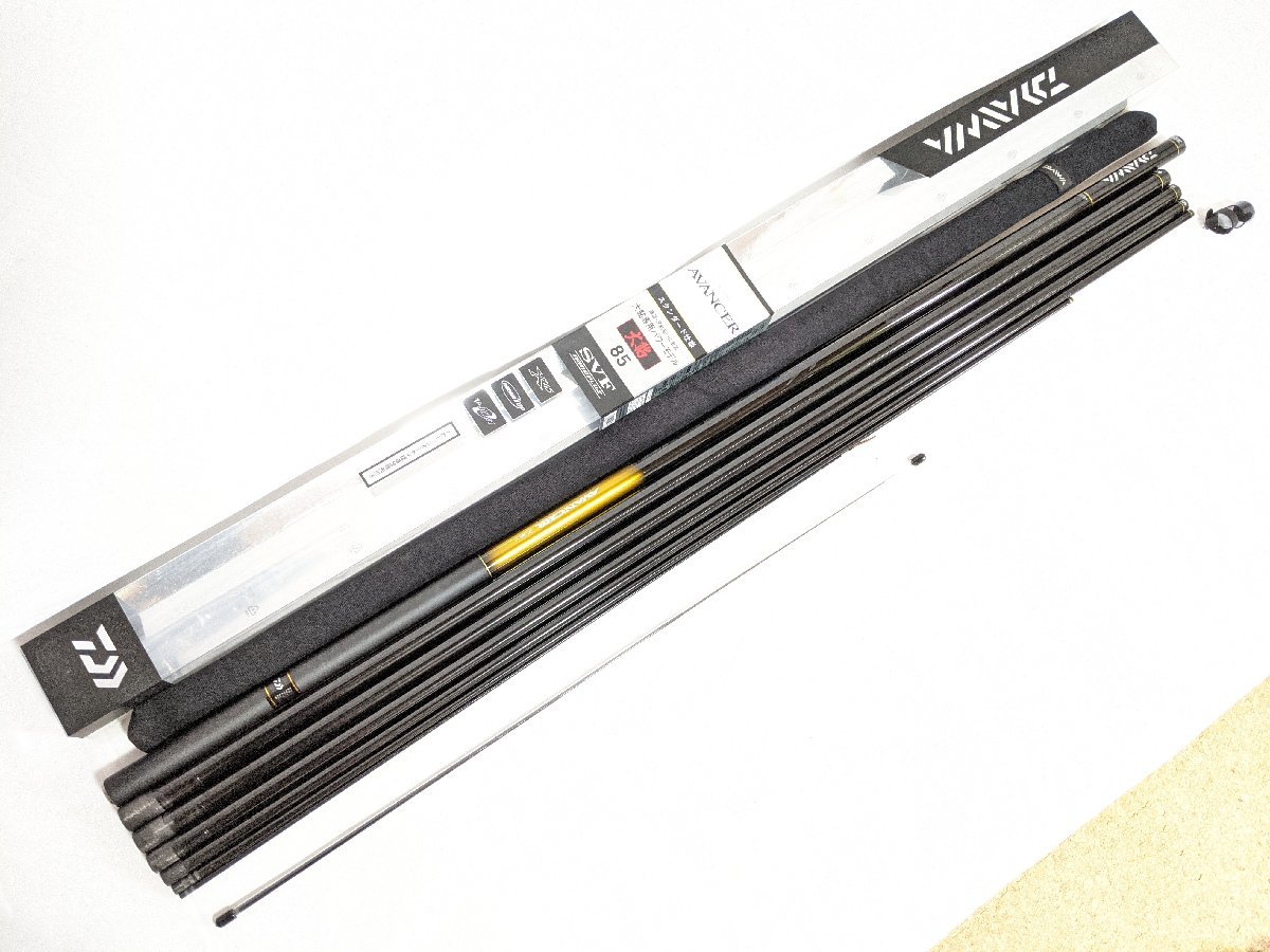 管41127)美品 Daiwa ダイワ アバンサー 大鮎 85・J 鮎竿 替え穂先付属