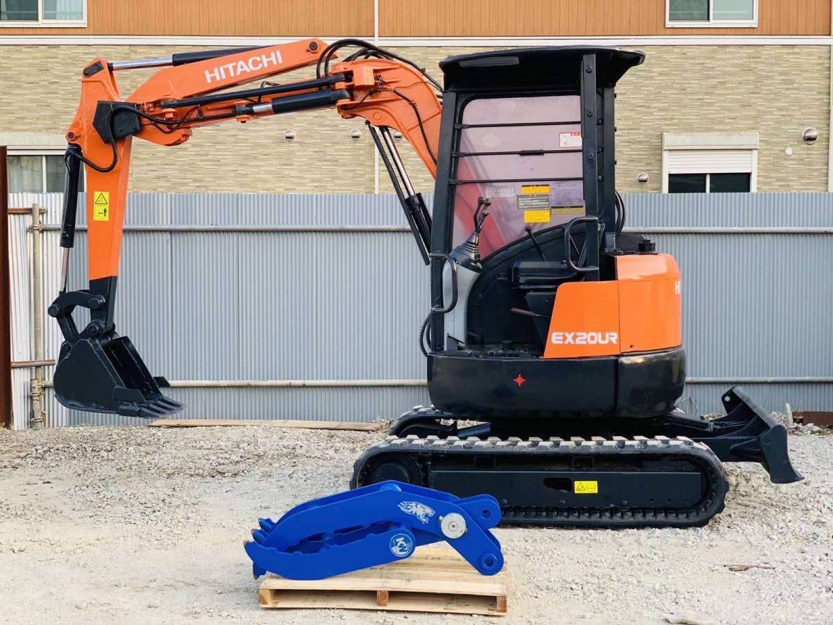 2トンクラス日立ユンボEX20UR動作品
