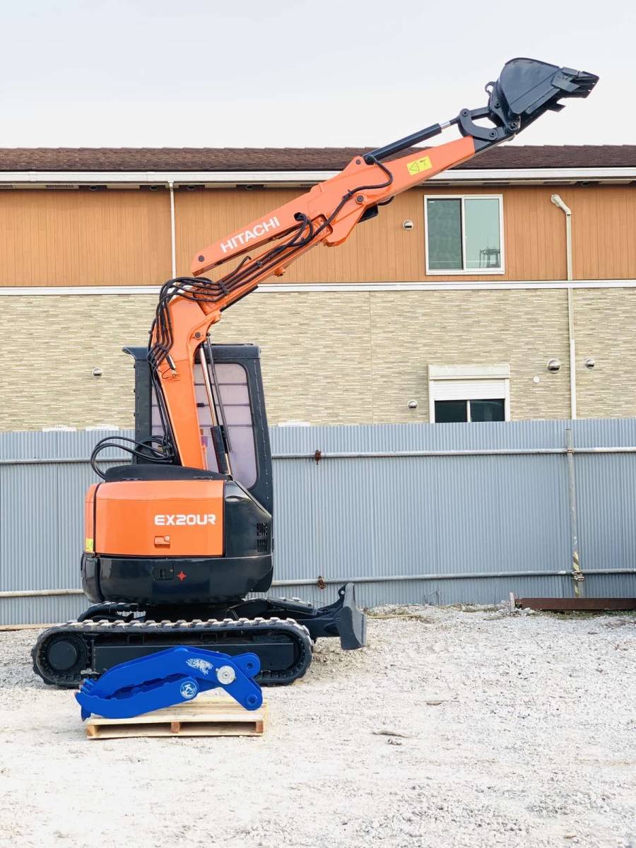 2トンクラス日立ユンボEX20UR動作品