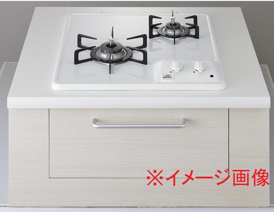 新品未開封ハーマン ビルトインコンロ 3口 ガラストップ LPG - その他 