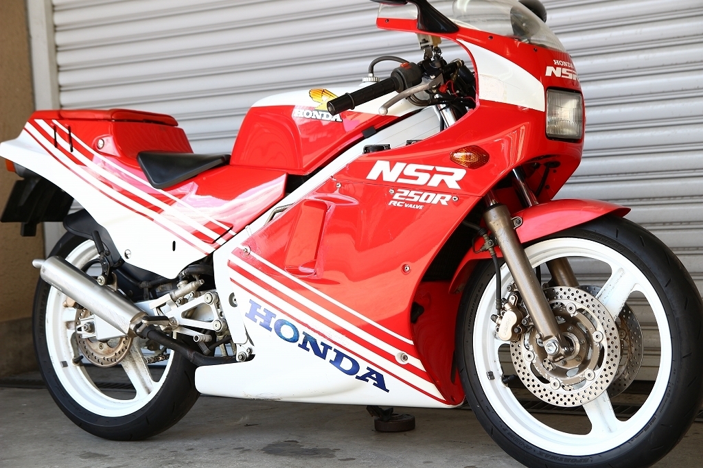 HONDA NSR250R MC16 赤テラ 純正カウル アッパー&センター&サイド 