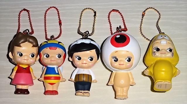 ローズオニール キユーピー キュージョン スクイーズ キーホルダー 