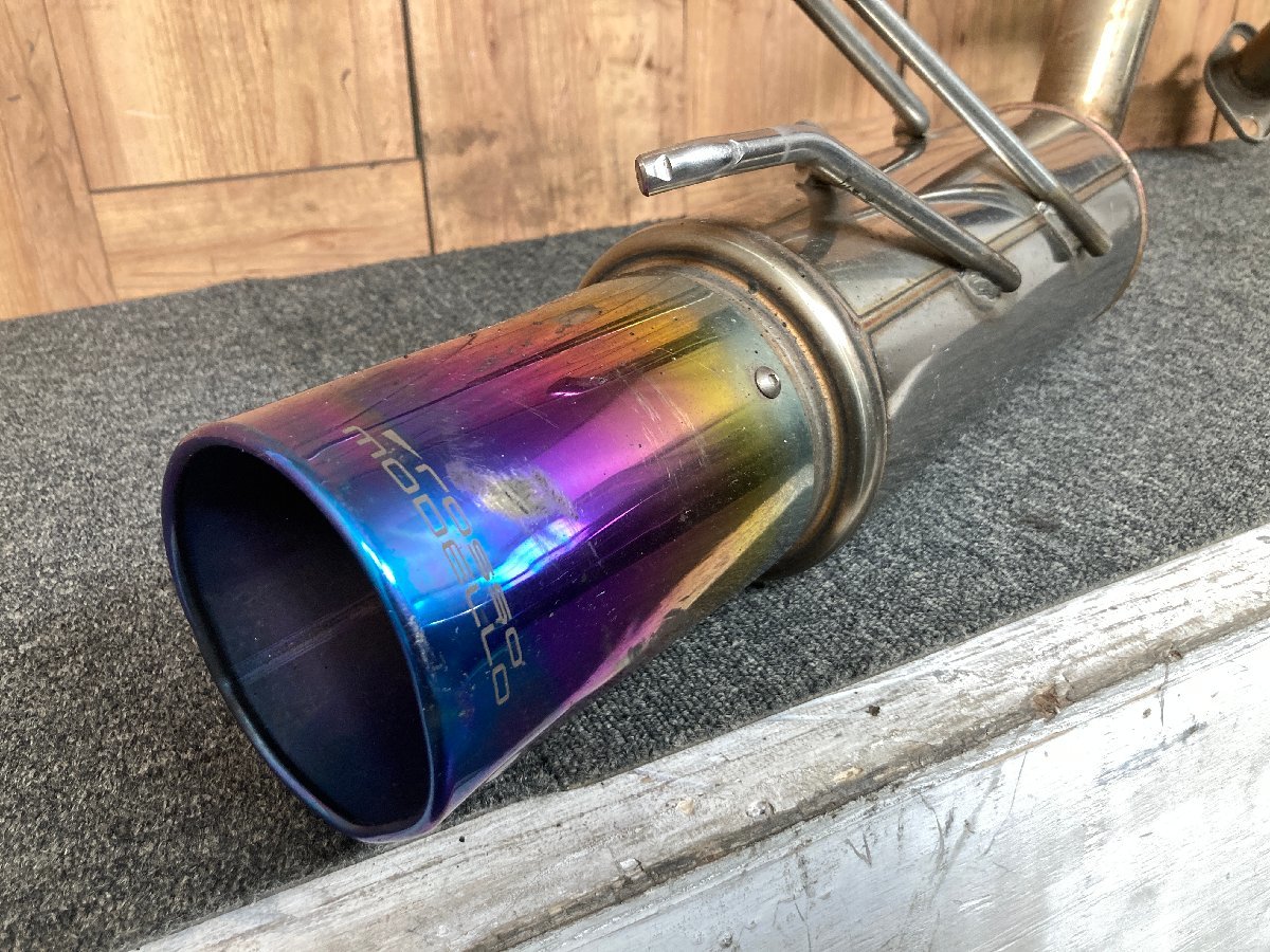 中古 ロッソモデロ マフラー ホンダ フィット GE6 L13A 砲弾マフラー 