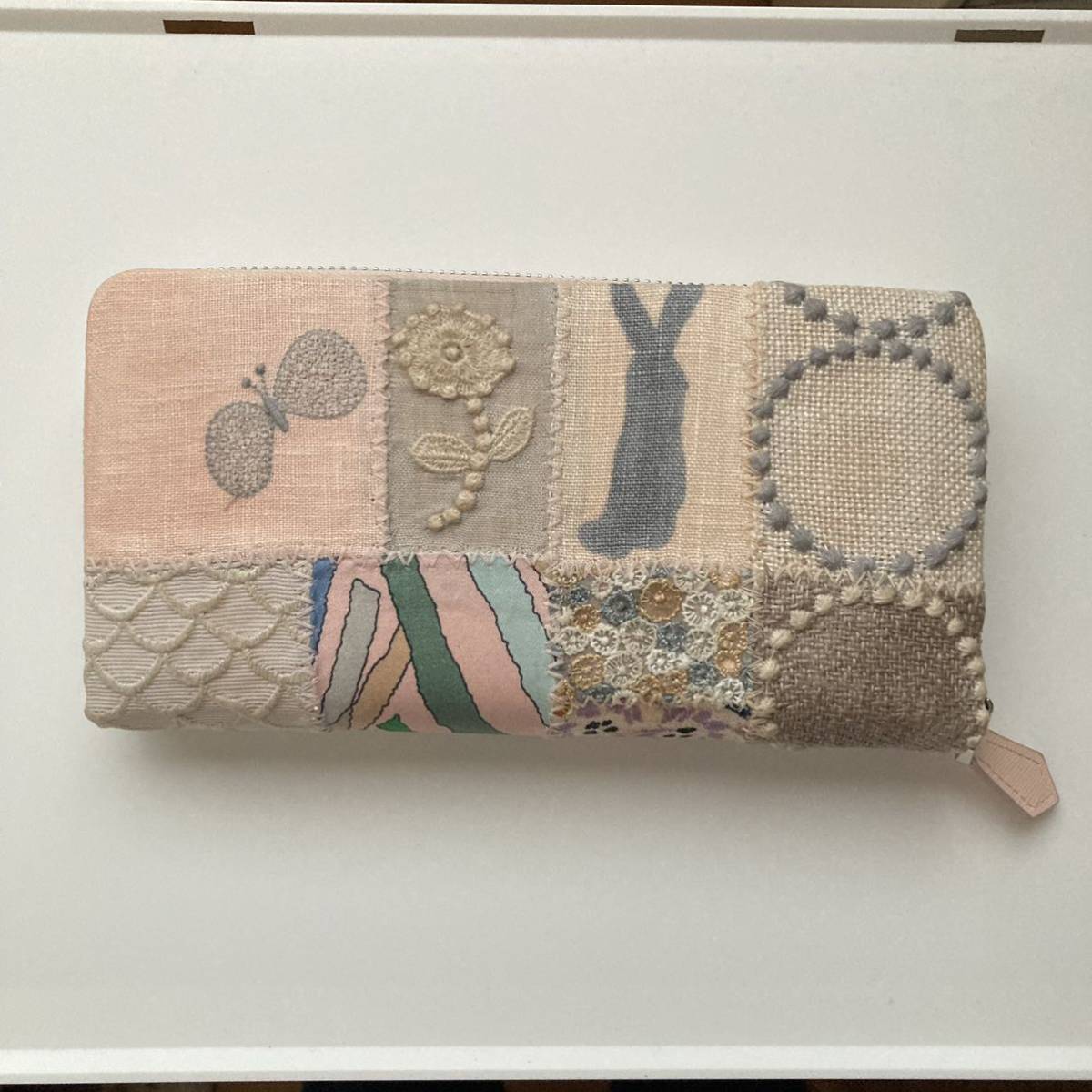 ハンドメイド ミナペルホネン minaperhonen 長財布 (ミナ ペルホネン