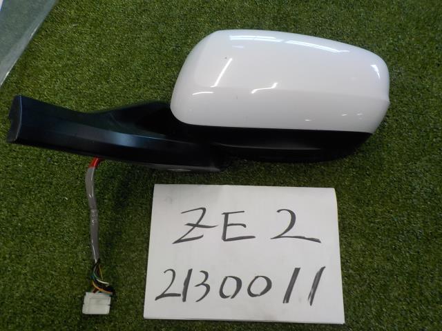 インサイト ZE2 左サイドミラー NH756P/パールホワイト