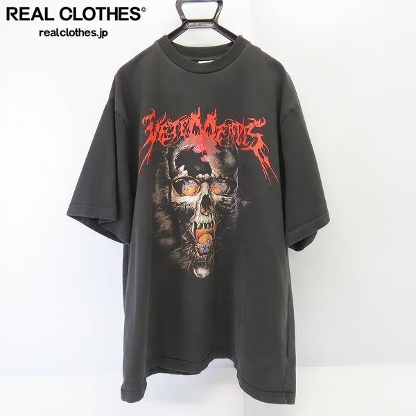 ☆VETEMENTS/ヴェトモン 17SS OVERSIZED HEAVY METAL TSHIRT オーバー 