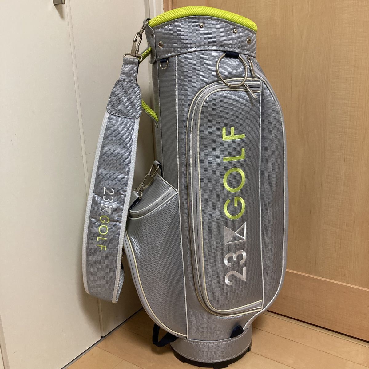 23区GOLF 2点セット　ボストンバッグ　カートバッグ　ロッカーバッグ　ゴルフ UNISEX】シューズも着替えもしっかり入る！シンプルデザインのロッカー