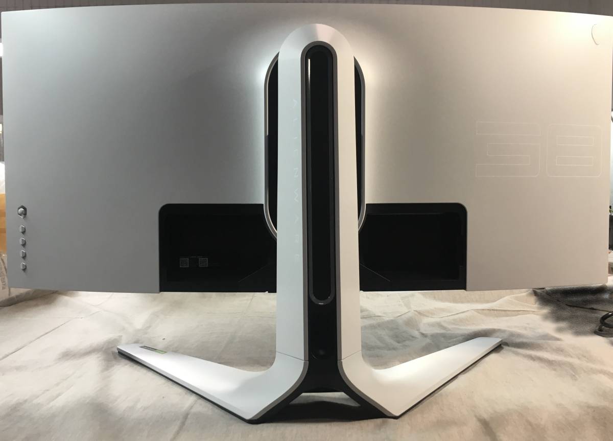 現状品 Dell ALIENWARE AW3821DW 37.5インチ 曲面 ゲーミングモニター 