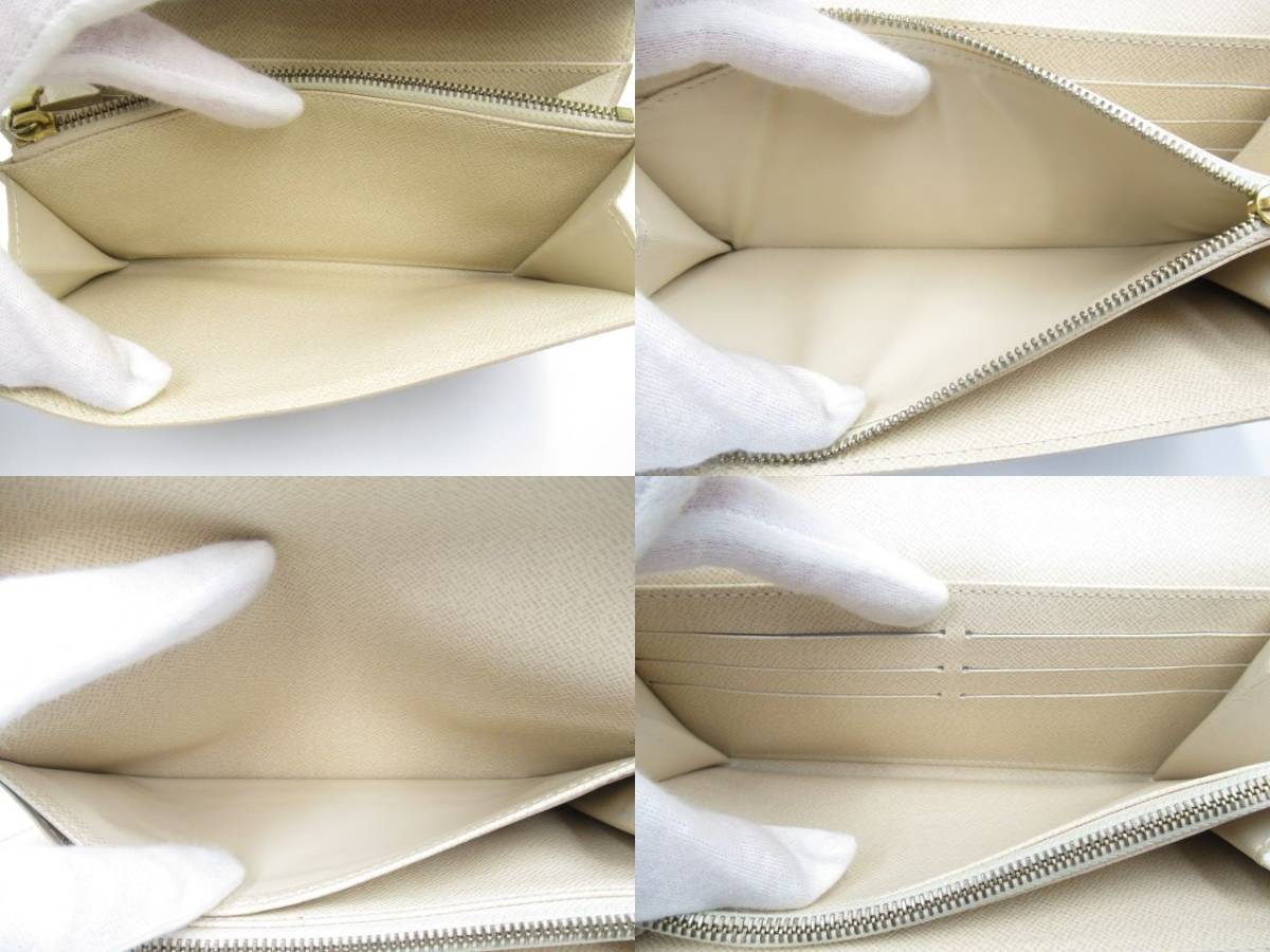 LOUIS VUITTON ルイ ヴィトン ダミエ・アズール ポルトフォイユ・サラ 長財布 N61735 保存袋付 中古 現状品 LOUIS ルイヴィトン VUITTON Vuitton ジッピーウォレット SP0015☆★