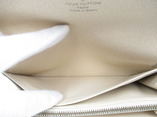 LOUIS VUITTON ルイ ヴィトン ダミエ・アズール ポルトフォイユ・サラ 長財布 N61735 保存袋付 中古 現状品 LOUIS ルイヴィトン VUITTON Vuitton ジッピーウォレット SP0015☆★