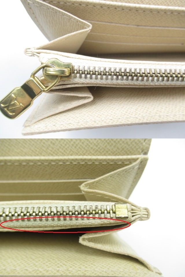 LOUIS VUITTON ルイ ヴィトン ダミエ・アズール ポルトフォイユ・サラ 長財布 N61735 保存袋付 中古 現状品 LOUIS ルイヴィトン VUITTON Vuitton ジッピーウォレット SP0015☆★