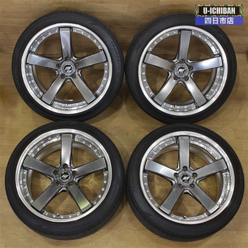 良品 WORK BACK LABEL ジースト BST2 20インチ×9.5 +30(MH) 5H 114.3 