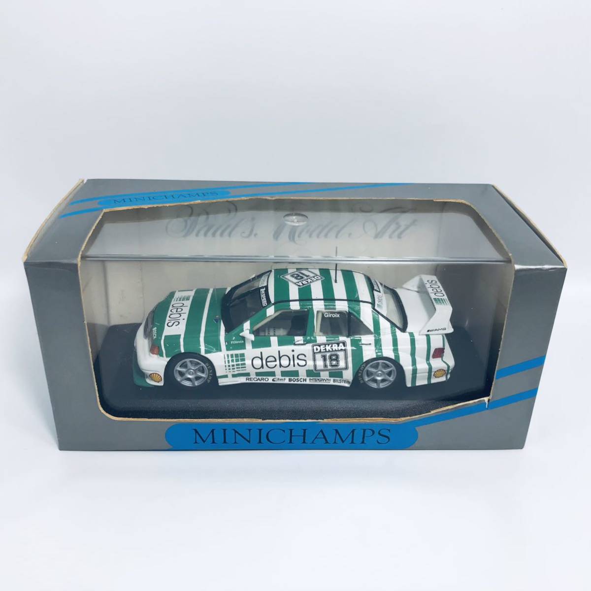 激レア 旧箱 MINICHAMPS ミニチャンプス 1/43 1990年型 W201系