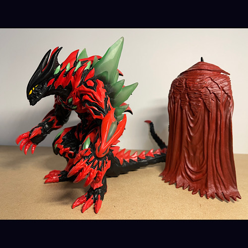 送料無料 怪獣ソフビ アークベリアルとカイザーベリアル ウルトラ怪獣 
