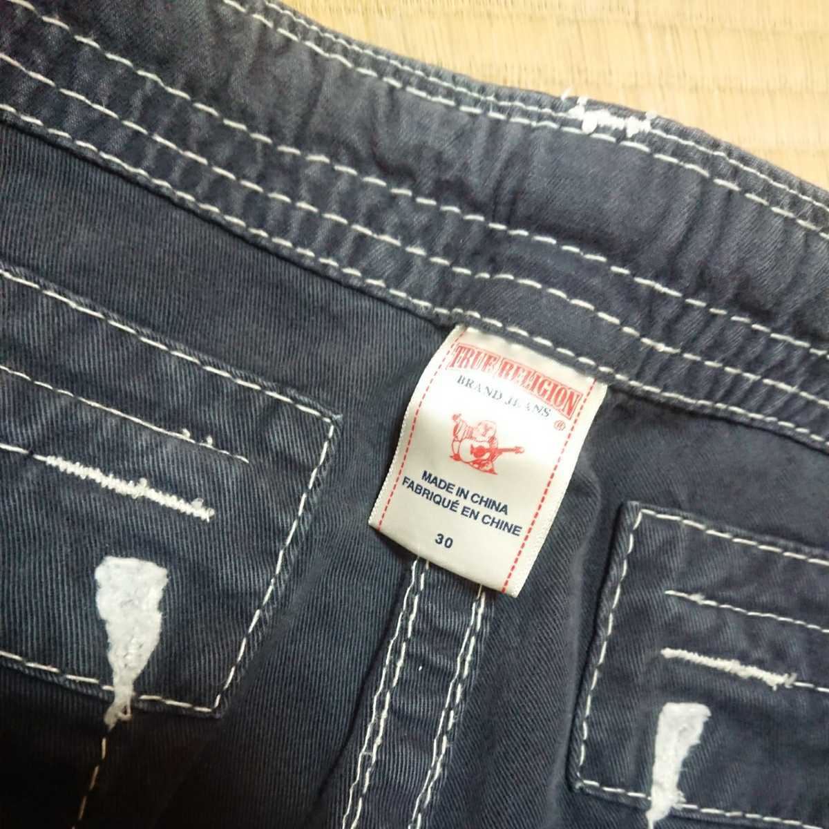送料込み トゥルーレリジョン truereligion 30 ハーフパンツ ショート 