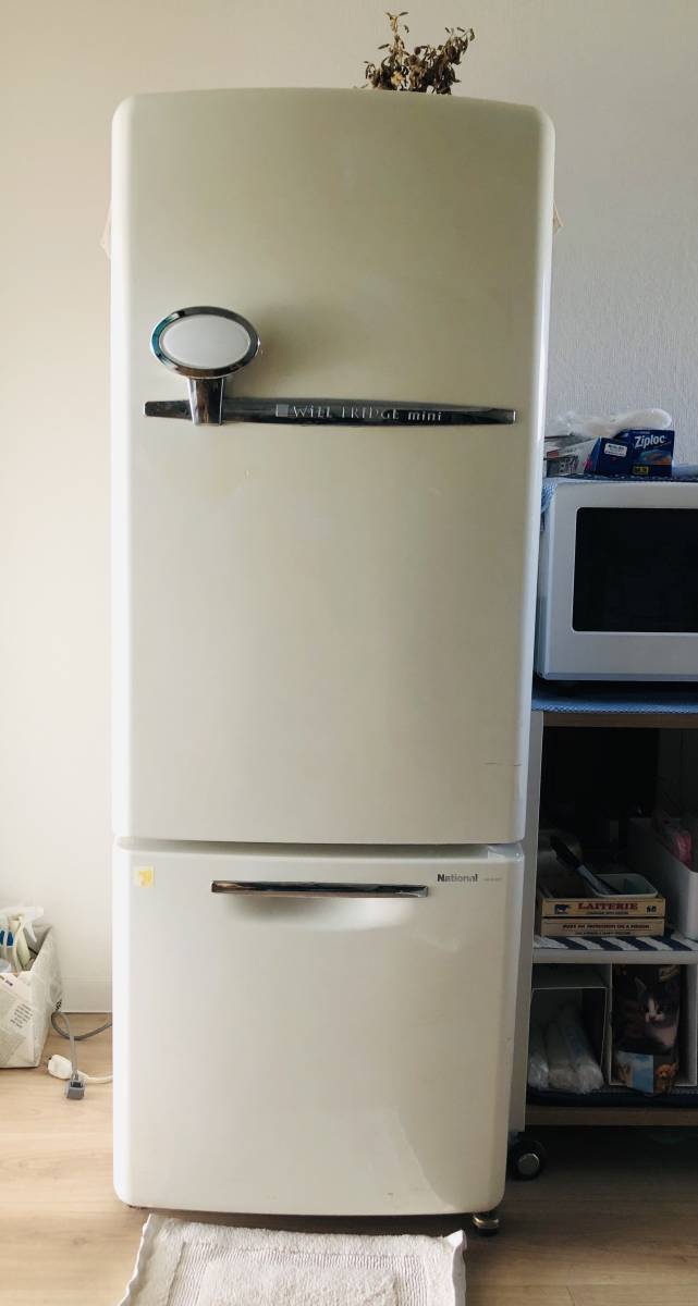  National ナショナル 稀少 National Will FRIDGE mini レトロ調 2ドア冷蔵庫 162L(100リットル～)｜売買されたオークション情報、yahooの商品情報をアーカイブ公開 - オークファン 100リットル～