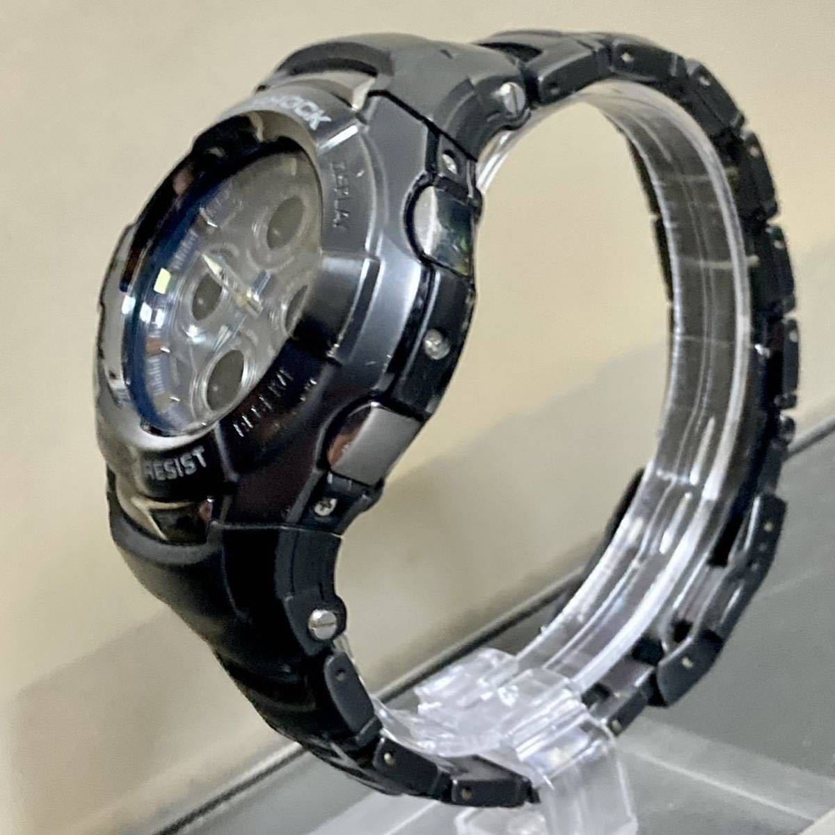 極美品 箱説タグ付G-SHOCK GW-9400 電波ソーラー ブラックアウト（極美 