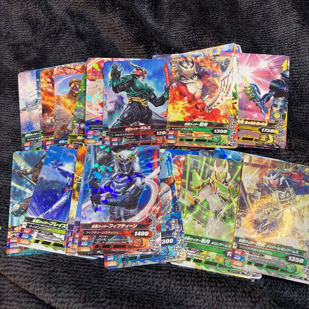 ガンバライジング ガンバライド LR CP SR サンプルカード等 100枚以上