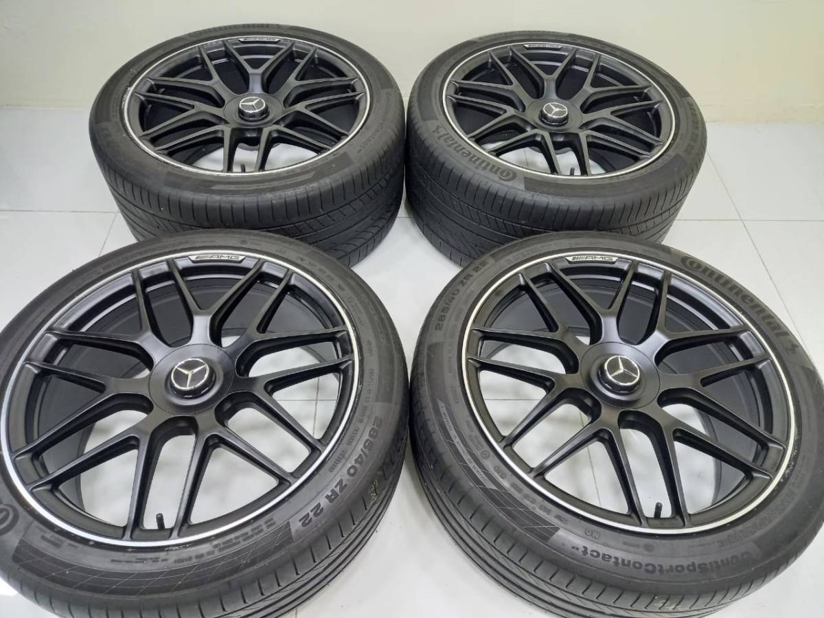 ベンツGLE63 純正 AMG 22インチ W167 4本セットGLE350 GLE400 GLS63 