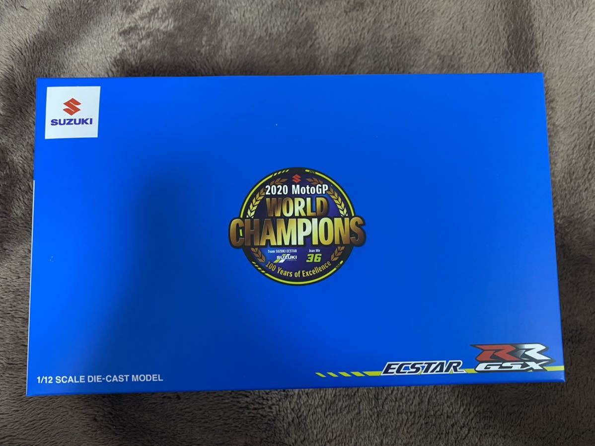 GSX-RR Moto GPチャンピオンマシンダイキャスト 1/12 レア、完売品