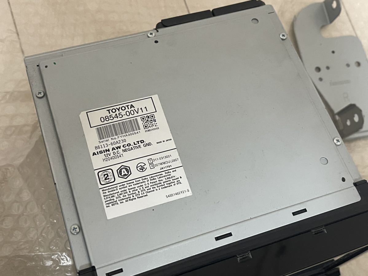 NHBA-X62G トヨタ純正HDD 8インチカーナビ　ヴェルファイア 20 NHBA-X62G トヨタ純正HDD 8インチカーナビ ヴェルファイア 20 26