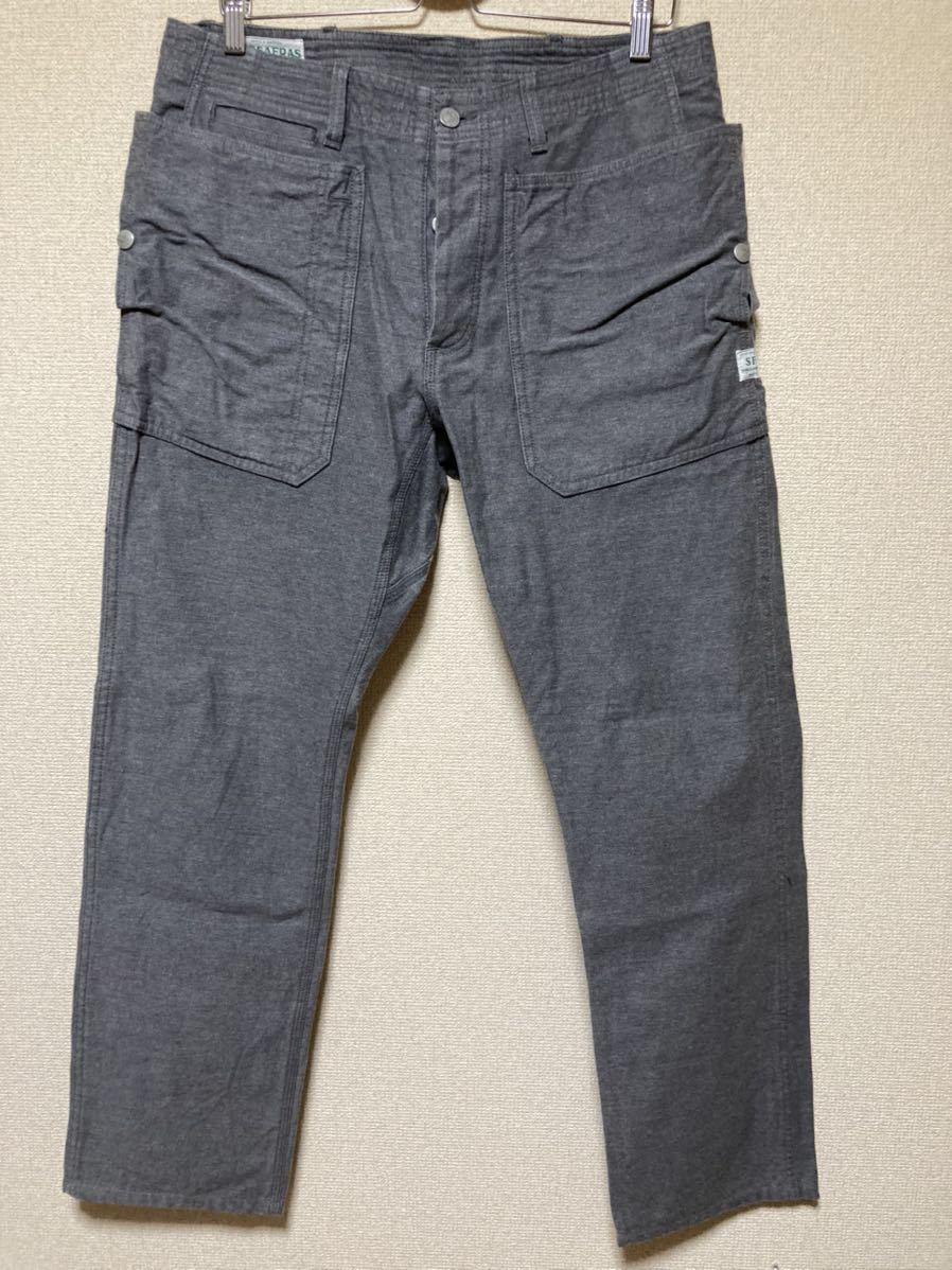 【HOT，品質保証】 ササフラスSASSAFRASグレーデニムLサイズ ペインターパンツ メンズボトムス メンズパンツ(Lサイズ)｜売買されたオークション情報、yahooの商品情報をアーカイブ公開 - オークファン Lサイズ