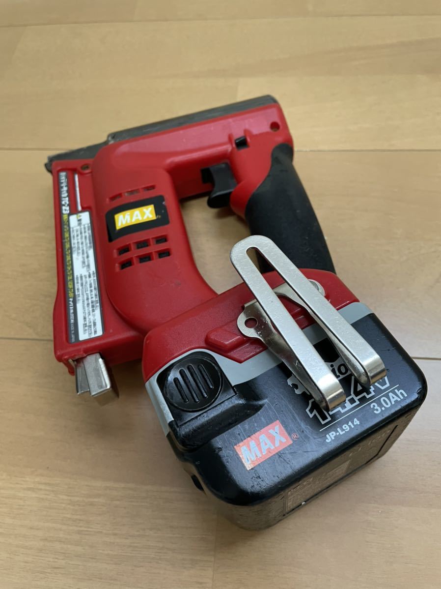 マックスバッテリータッカーtg-z3-bc （MAX(マックス) TG-Z3-BC/40A 