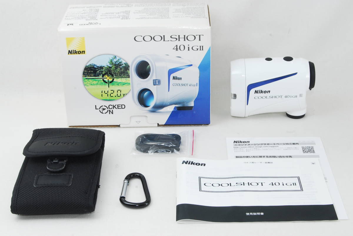 ☆極美品☆Nikon ニコン Coolshot クールショット 40i GII ゴルフ用