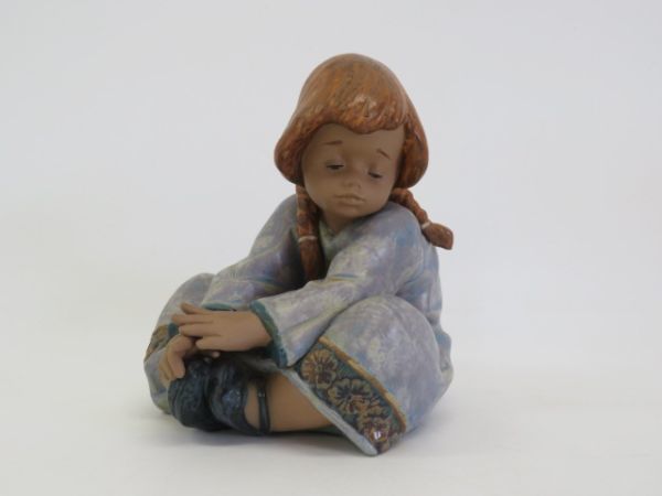 yoky7707-12 133 希少 リヤドロ Lladro フィギュリン 2210 Lazy Day
