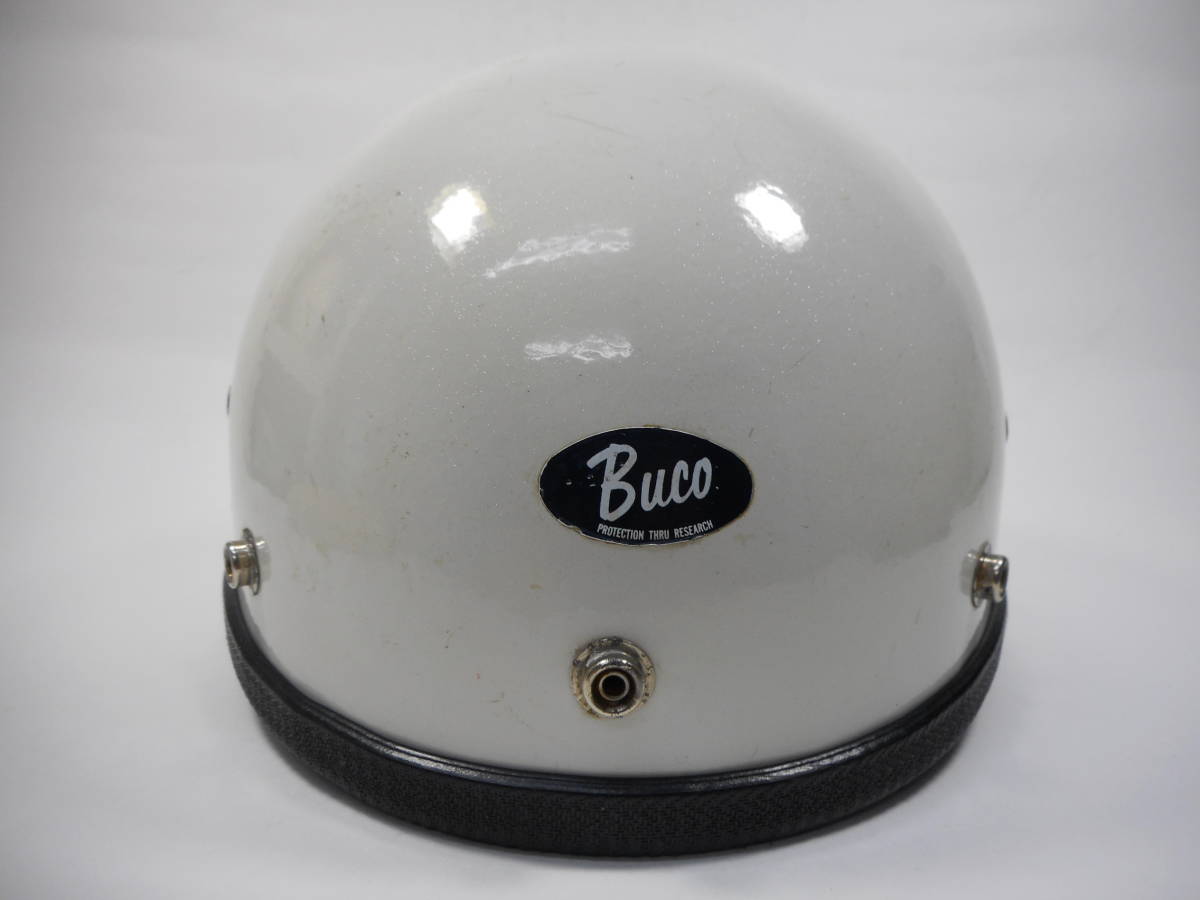 BUCO GUARDIAN ハーフヘルメット 60s ハーフ Buco WHITE ブコ 