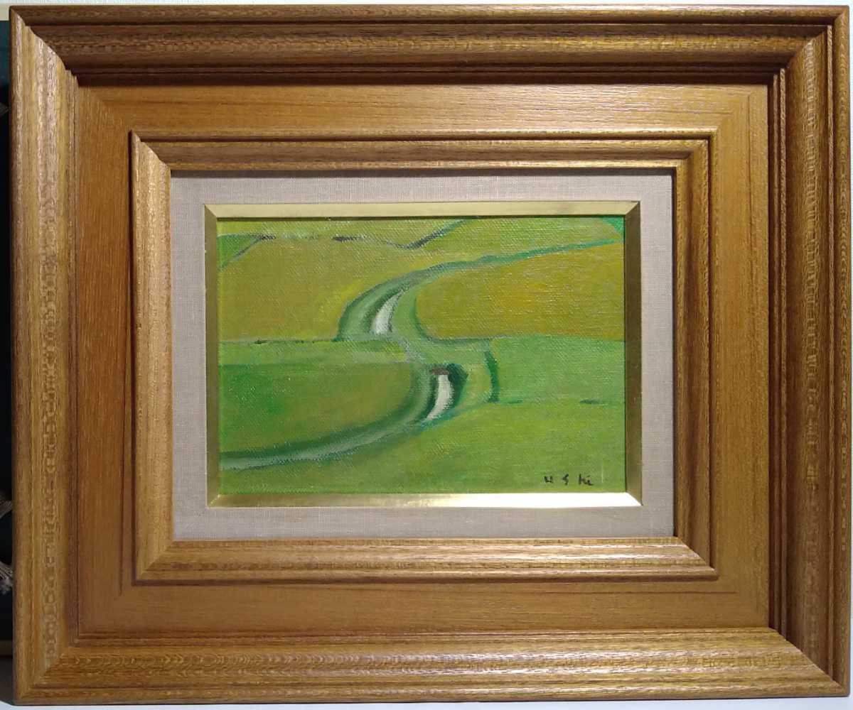 彩国 肉筆油彩 日本芸術院 牛島憲之 麦の風景 風景画 共シール 裏書き有り 模写 検索 洋画家 絵画 油絵 自然 風景画 売買されたオークション情報 Yahooの商品情報をアーカイブ公開 オークファン Aucfan Com