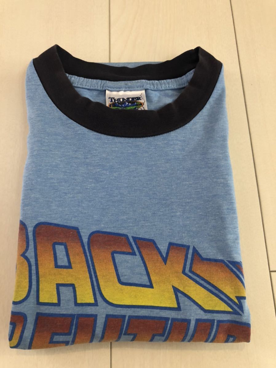 90s オフィシャル back to the future ヴィンテージ リンガー Tシャツ  