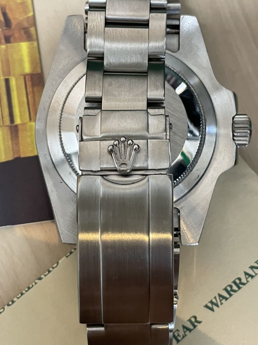 1円　ロレックス　ROLEX グリーン文字盤　サブマリーナ　116610LV 箱　ギャラ　有り_3