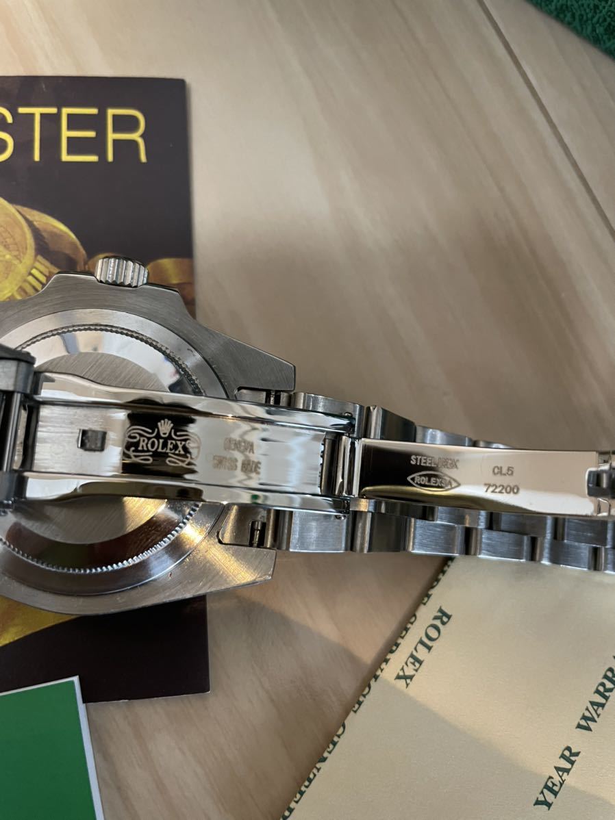 1円　ロレックス　ROLEX グリーン文字盤　サブマリーナ　116610LV 箱　ギャラ　有り_4
