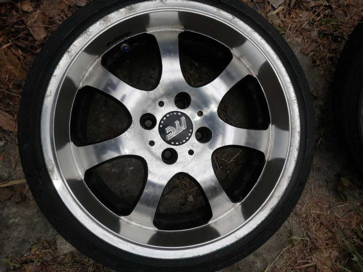 直接引き取り歓迎 RAYS レイズ 深リム メッキ セブリングITC sports 16 
