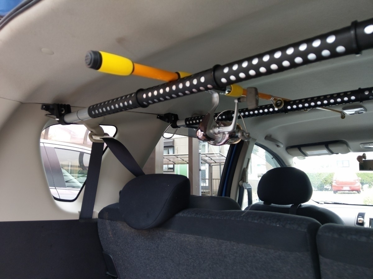 12 車内バー取り付けキット ４個セット ロッドホルダーにも ２列シート車やコンパクトカーに Ka 30 車内収納 ケース 売買されたオークション情報 Yahooの商品情報をアーカイブ公開 オークファン Aucfan Com