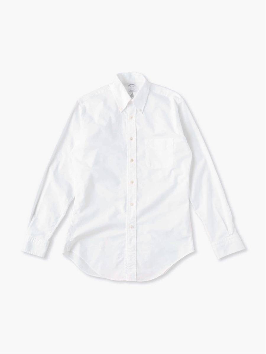 Brooks Brothers ロンハーマン別注 オックスフォードシャツ ホワイト 
