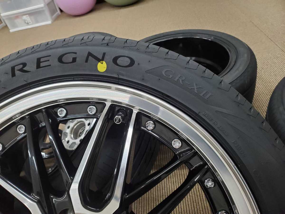 未使用タイヤ✕美品ホイルセット】REGNOレグノ GR-X2 215/45R17 
