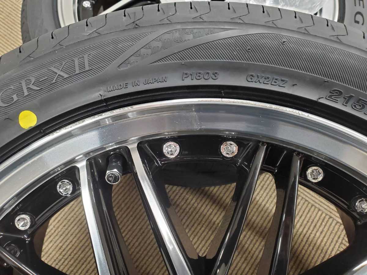 未使用タイヤ✕美品ホイルセット】REGNOレグノ GR-X2 215/45R17 