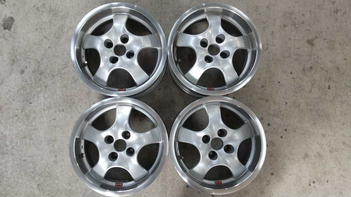 OZレーシング 15インチ 4穴 PCD100 7J オフセット＋37 ハブ径68mm 4本 