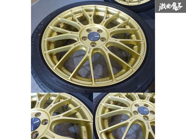 ○ENKEI PFM1 18インチ 7.5J +48 PCD100 5H 5穴 ハブ径約73mm