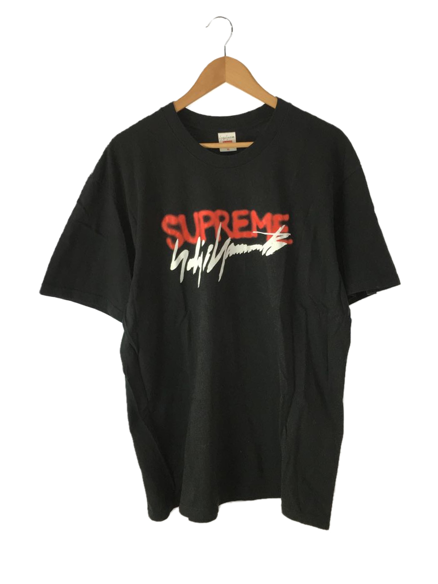 人気，新品 Supreme 20AW/Yohji Yamamoto Logo Tee/Tシャツ/XL/コットン/BLK/黒/ヨウジヤマモト(XLサイズ以上)｜売買されたオークション情報、yahooの商品情報をアーカイブ公開 - オークファン XLサイズ以上