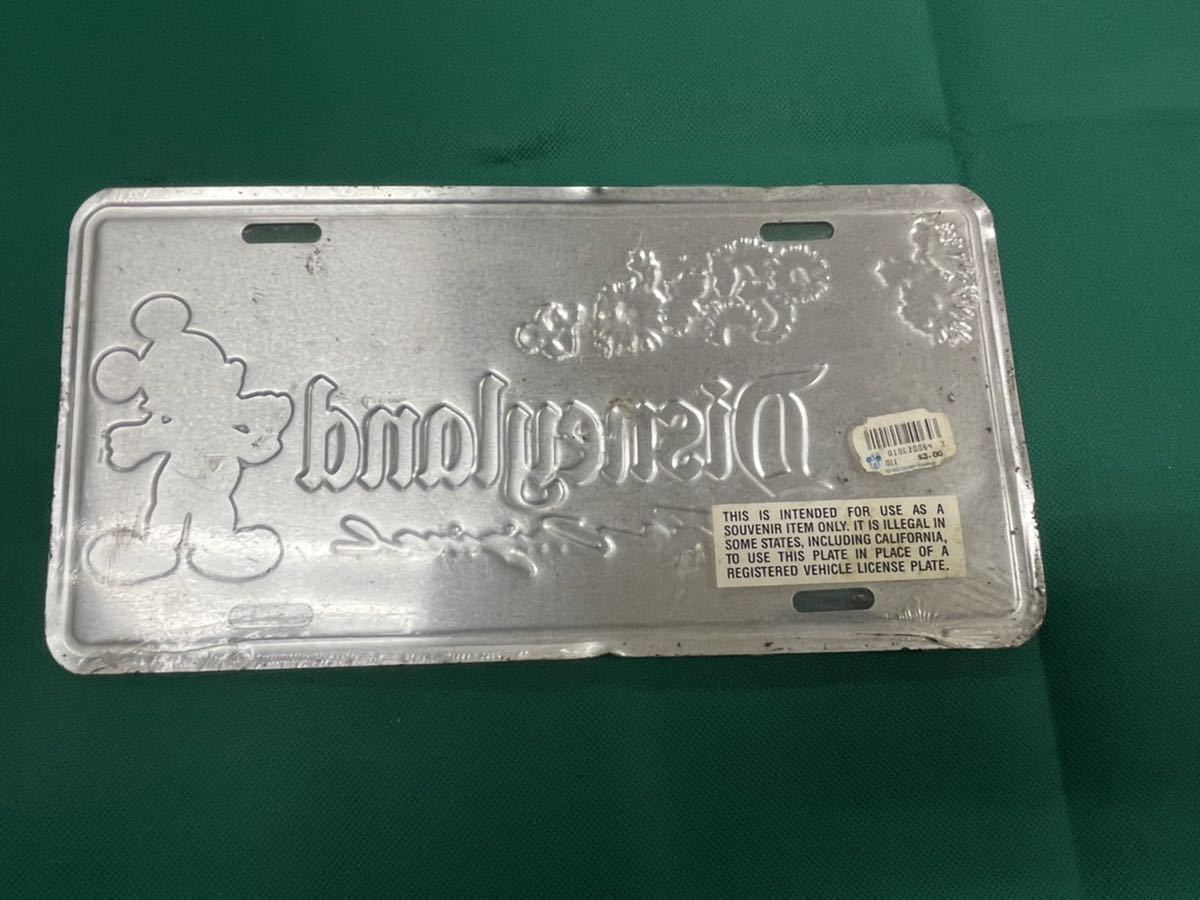 激レア ディズニーナンバープレート その他 売買されたオークション情報 Yahooの商品情報をアーカイブ公開 オークファン Aucfan Com