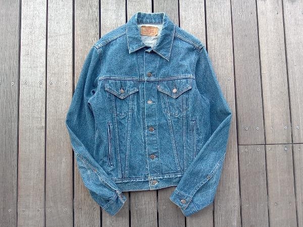 80s 古着 LEVI'S 71506‐0216 刻印777 usa製 Gジャン デニムジャケット