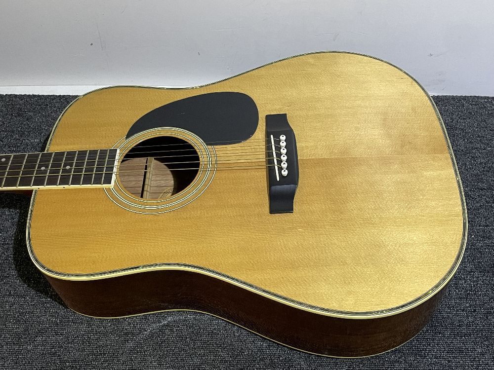 230□□ 縦ロゴ EKON W-325 アコースティックギター 日本製 / ジャパン 