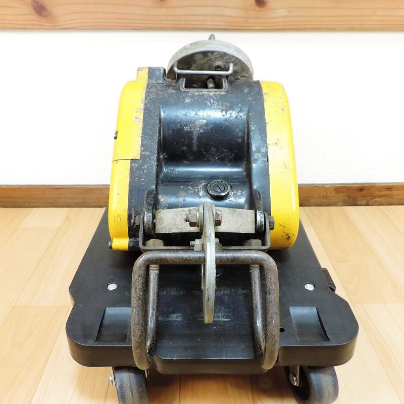 RYOBI リョービ 小型ウインチ WI-61C 最大巻上荷重：60kg 揚程：20m ホイスト クレーン 荷揚げ 100V 50/60Hz ■動作確認済■ 領収証発行可 リョービ WI-61C RYOBI 揚程：30m RYOBI（リョービ）荷重60kg 100vの通販