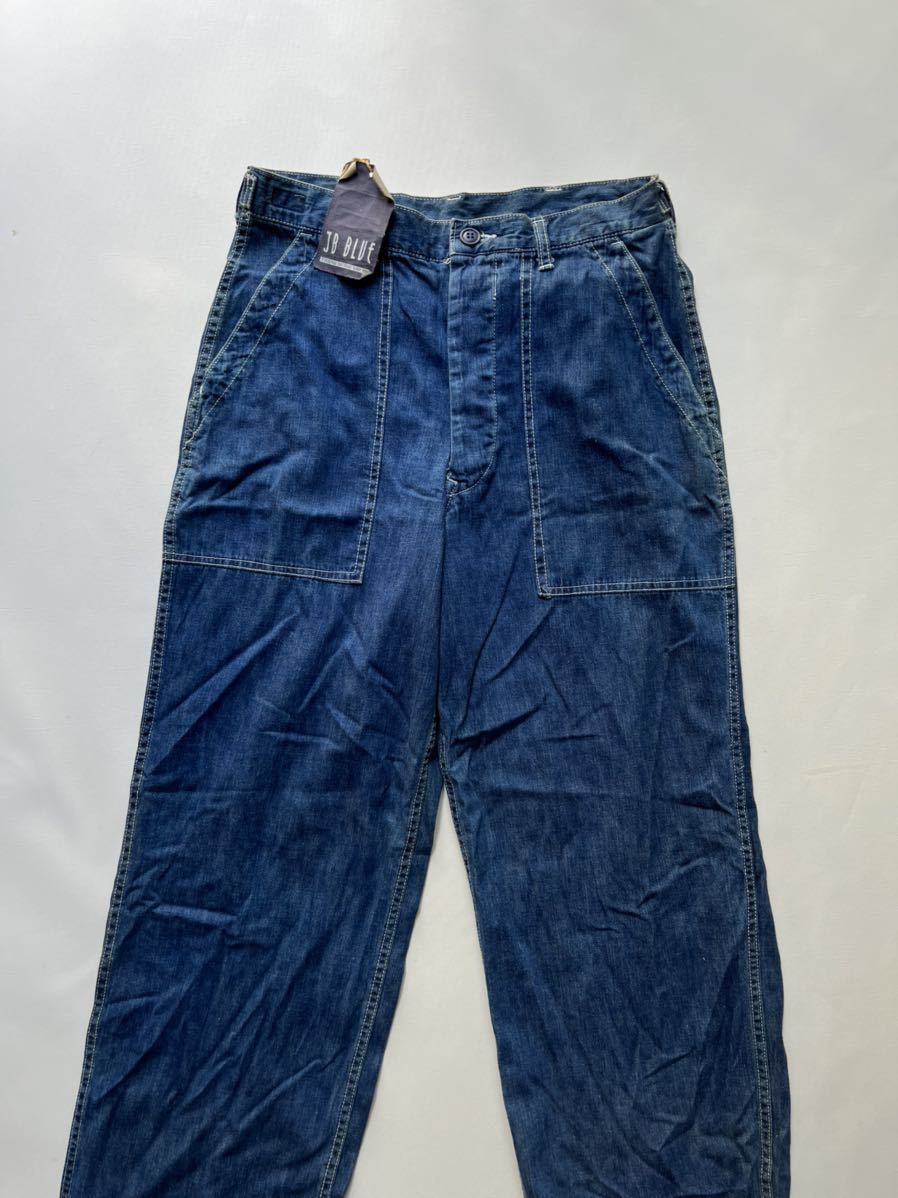 ☆日本製 デッドストック JOHNBULL ヴィンテージ デニム ベイカー 