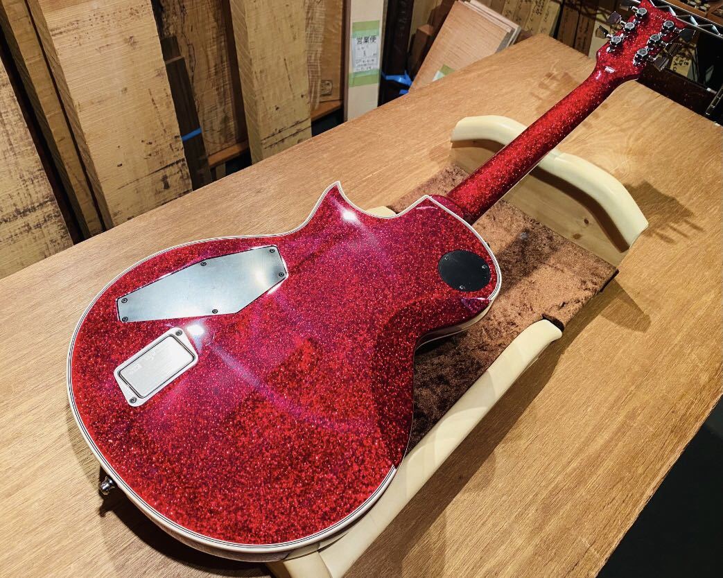 極美品　ESP E-II EC DB Red Sparkle