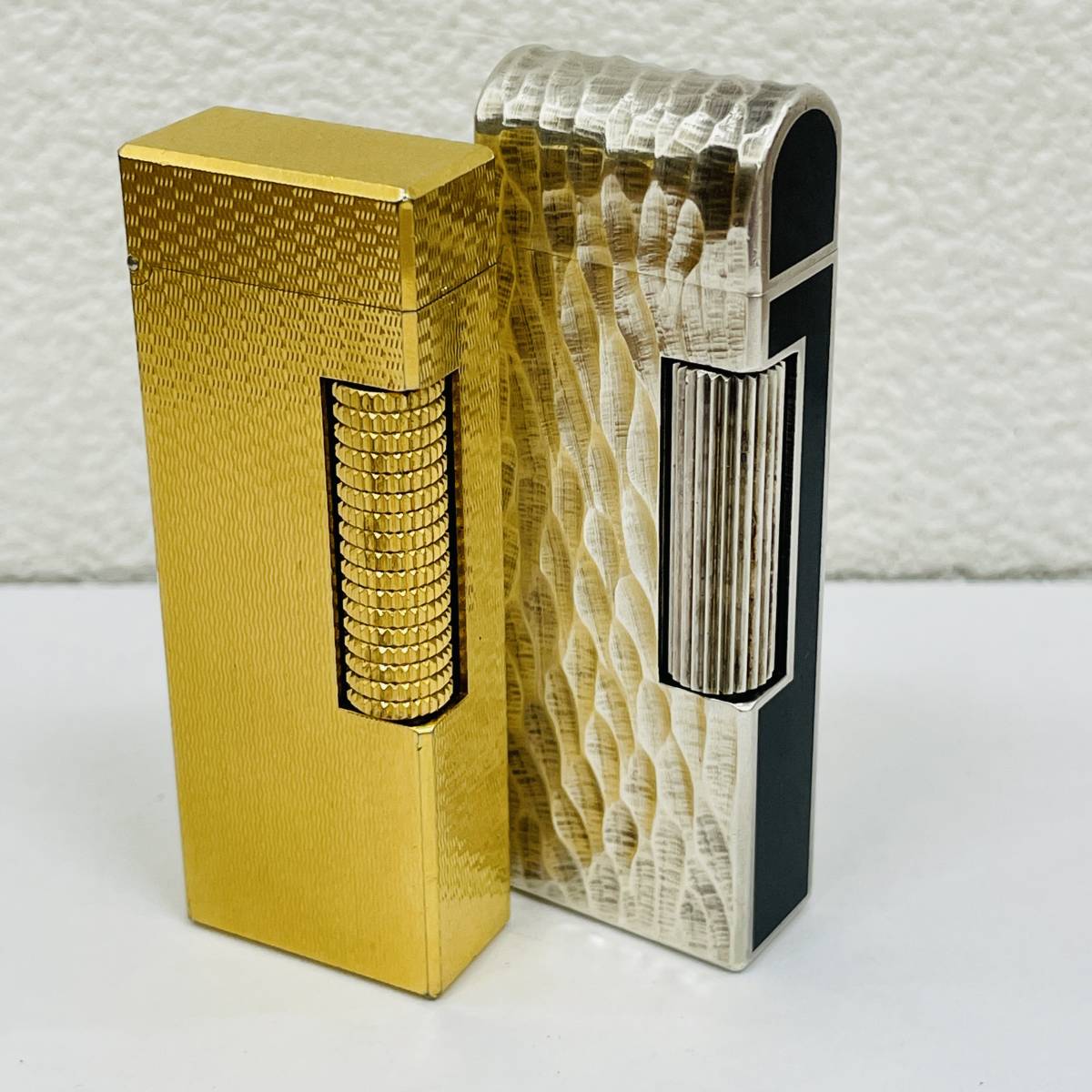 dunhill/ダンヒル】ガスライター 2点おまとめ ゴールド シルバー