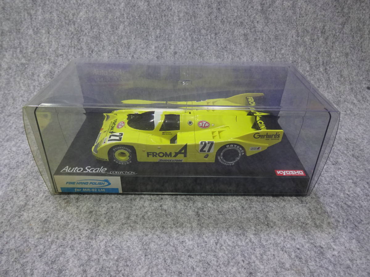 美品 京商 ポルシェ962C KH フロムエーレーシング No27 オートスケール